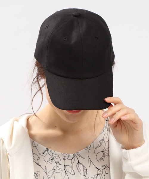 GLOBAL WORK Smile Seed Store（グローバルワーク スマイルシードストア）の「ベーシックキャップ/リネン混/185389（キャップ・レディース・セージグリーン/ベージュ/ブラック・FREE）」の6枚目の写真