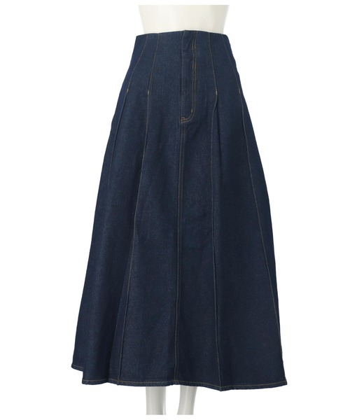 Settimissimo（セッティミッシモ）の「ボックスタックデニムスカート（デニムスカート・レディース・ブラック/インディゴブルー・FREE）」の18枚目の写真