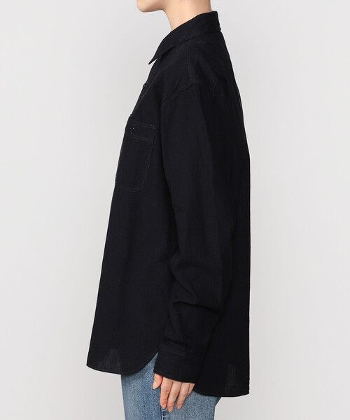 Buzz Rickson's(バズリクソンズ)の「BUZZ RICKSON'S | ブラックシャンブレー ユーティリティーシャツ WOMEN(シャツ/ブラウス・レディース・ブラック・M)」の10枚目の写真