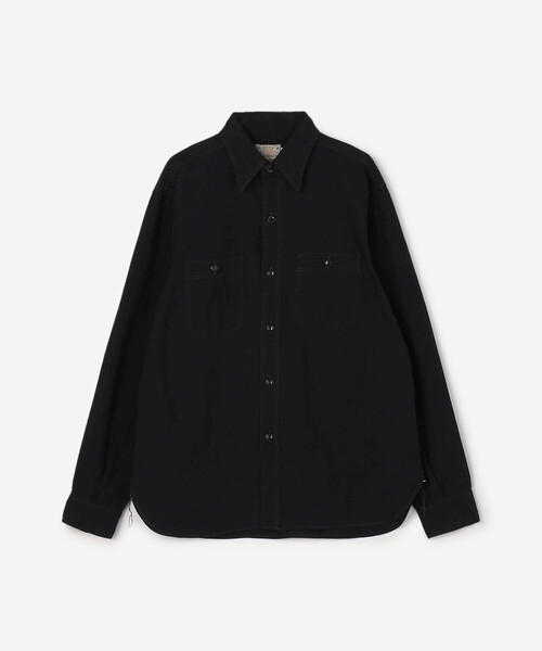 Buzz Rickson's(バズリクソンズ)の「BUZZ RICKSON'S | ブラックシャンブレー ユーティリティーシャツ WOMEN(シャツ/ブラウス・レディース・ブラック・M)」の13枚目の写真