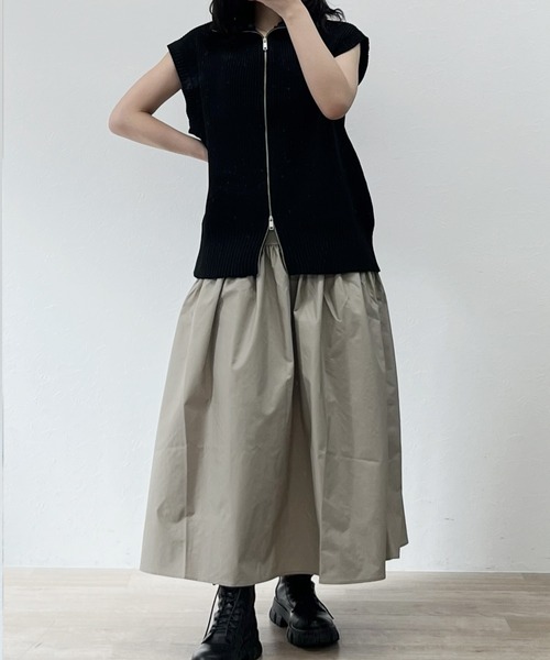 2024AW シーオール SEEALL ハンドメイド クロップド ニット ベスト /ブラック プルオーバー ハイネック ローゲージ【2400014394498】 楽天市場】【期間限定価格】2024AW シーオール SEEALL ハンドメイド