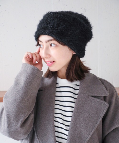 セール】【SETUP7】シャギーニット帽 KNF039 ※（ニットキャップ