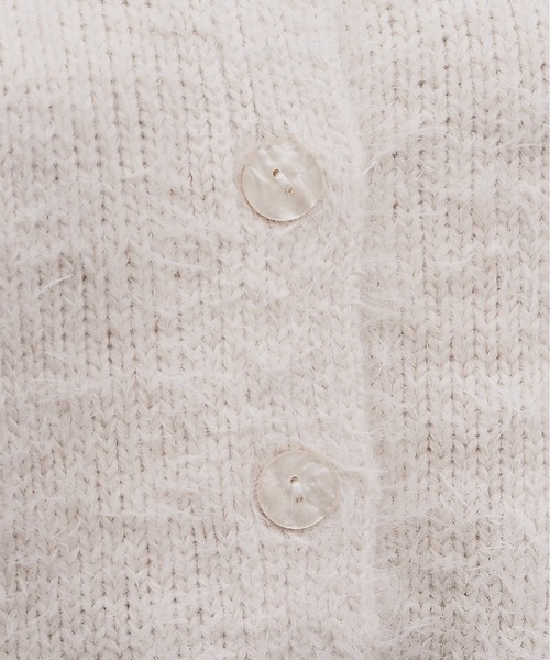 tiptop（ティップトップ）の「【選べる2タイプ】フェザーショート丈カーディガン（カーディガン/ボレロ・レディース・ブラック系その他/グリーン系その他/ブルー/ホワイト系その他/アイボリー/ブラック/ピンク系その他・FREE）」の18枚目の写真