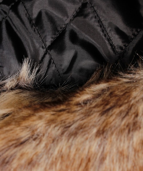 AVIREX(アヴィレックス)の「【AVIREX/アヴィレックス】 リップストップ FLIGHT BOA CAP/フライトキャップ(キャップ・メンズ・カーキ/ブラック・FREE)」の9枚目の写真