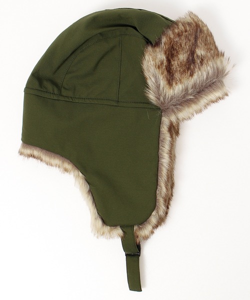 AVIREX(アヴィレックス)の「【AVIREX/アヴィレックス】 リップストップ FLIGHT BOA CAP/フライトキャップ(キャップ・メンズ・カーキ/ブラック・FREE)」の21枚目の写真