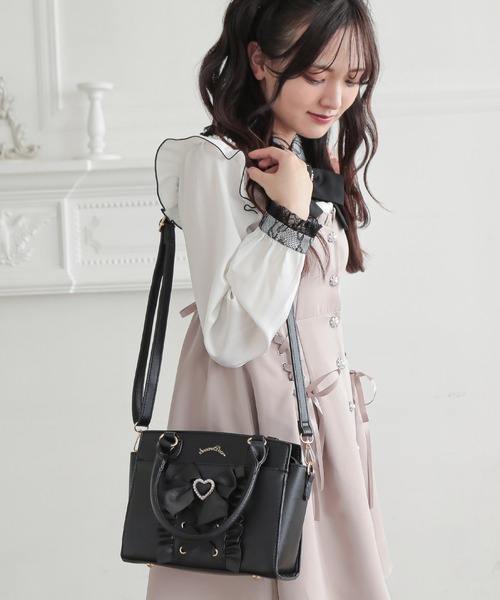 レア！BABY ♡ オズの魔法使い　SK ブラック　サンプル品 SecretDoor（シークレットドア）の「2way トートバッグ ハンドバッグ