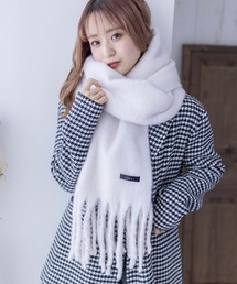 clear | 無地ボリュームマフラー≪2023AW新作≫(ストール/ショール)