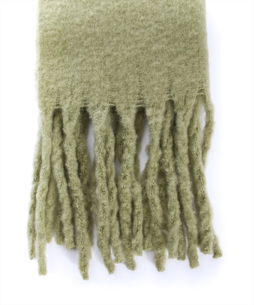 clear（クリア）の「無地ボリュームマフラー（ストール/ショール・レディース・グリーン系その他/アイボリー/ピンク・F）」の9枚目の写真