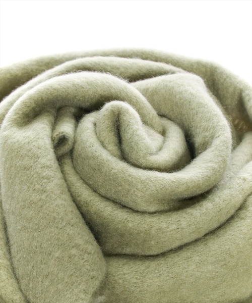 clear（クリア）の「無地ボリュームマフラー（ストール/ショール・レディース・グリーン系その他/アイボリー/ピンク・F）」の10枚目の写真