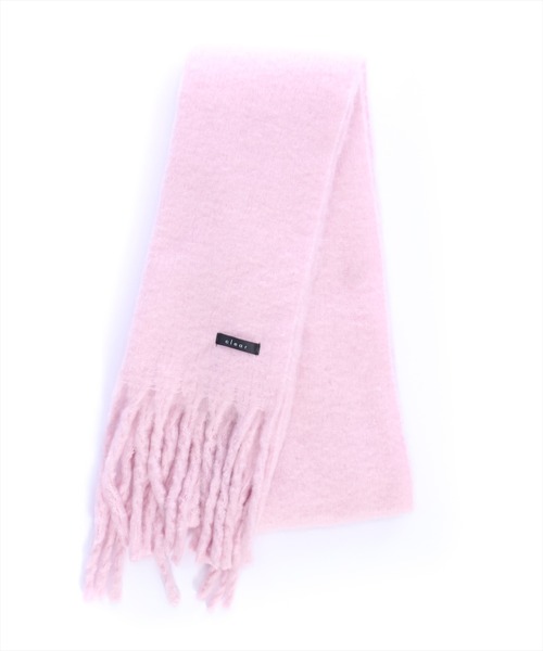 clear（クリア）の「無地ボリュームマフラー（ストール/ショール・レディース・グリーン系その他/アイボリー/ピンク・F）」の8枚目の写真