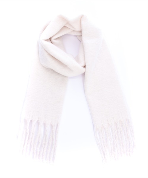 clear（クリア）の「無地ボリュームマフラー（ストール/ショール・レディース・グリーン系その他/アイボリー/ピンク・F）」の13枚目の写真