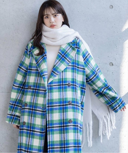 clear（クリア）の「無地ボリュームマフラー（ストール/ショール・レディース・グリーン系その他/アイボリー/ピンク・F）」の16枚目の写真