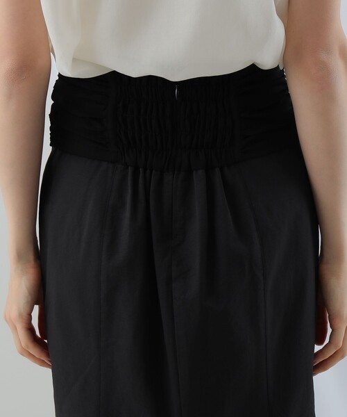 Ray BEAMS（レイビームス）の「Ray BEAMS / シャーリング ベルト スカート（スカート・レディース・ライトブルー/ブラック・0/1）」の19枚目の写真