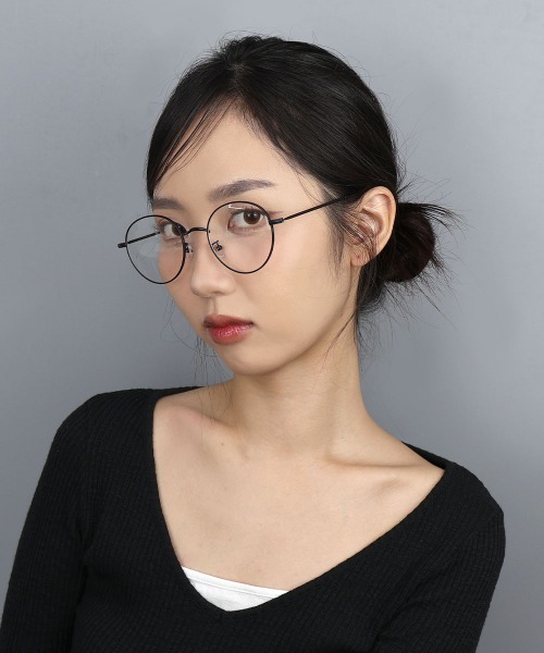 LAVID HONESTY ラウンドメガネ ブラウン LAVID HONESTY ラウンドメガネ ブラウン 小物