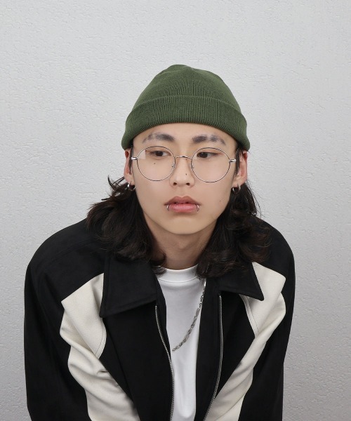 セール】ラウンド メタルフレーム メガネ / UVカット（メガネ