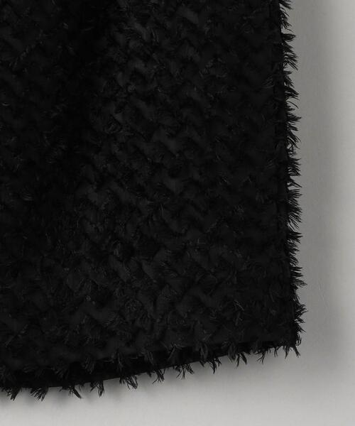 なお様　新品　BEAUTY&YOUTH ジャカードフリンジ Iライン スカート BEAUTY&YOUTH UNITED ARROWS（ビューティーアンドユース
