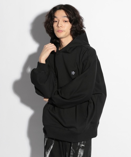 HARE（ハレ）の「HAREロゴBIGドルマンパーカー(HARE)（パーカー・メンズ・ホワイト/パープル/ブラック・MEDIUM/SMALL）」の5枚目の写真