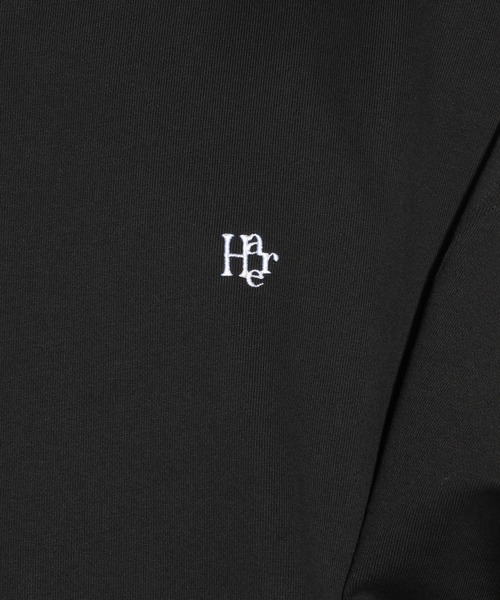 HARE（ハレ）の「HAREロゴBIGドルマンパーカー(HARE)（パーカー・メンズ・ホワイト/パープル/ブラック・MEDIUM/SMALL）」の20枚目の写真