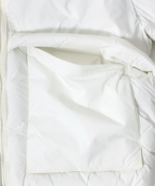 Salong hameu（サロン ハミュー）の「スタンドネック フェイクダウンジャケット メンズ レディース/中綿パデットジャケット/ショートペディン（ダウンジャケット/コート・メンズ・ライトグレー/ブラック/オフホワイト・LL/L/M）」の16枚目の写真
