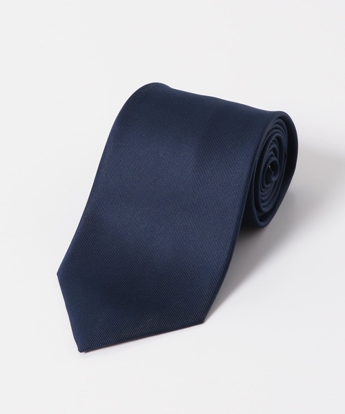 URBAN RESEARCH DOORS（アーバンリサーチドアーズ）の「LIFE STYLE TAILOR　24SS国内生地タイ無地1（ネクタイ・メンズ・ネイビー/ベージュ/イエロー/グリーン・-）」の3枚目の写真