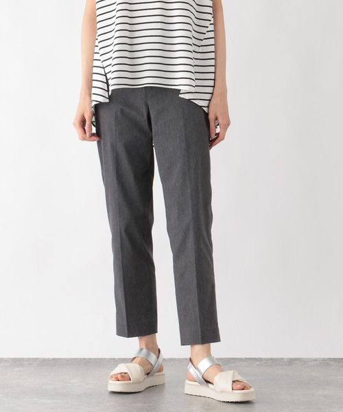 GLOBAL WORK（グローバルワーク）の「スゴラクストレッチスリムパンツ/975413（その他パンツ・レディース・アイボリー/ネイビー/オリーブ/チェック/ブラック/ミント/チャコールグレー・LARGE/SMALL/XX-LARGE/X-LARGE/MEDIUM/X-SMALL）」の3枚目の写真