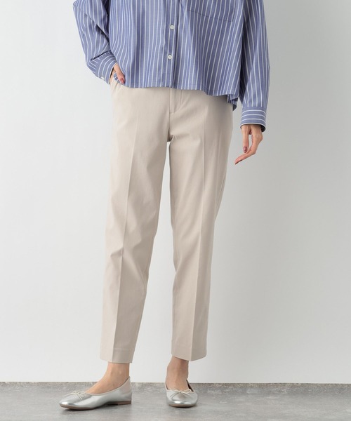 GLOBAL WORK（グローバルワーク）の「スゴラクストレッチスリムパンツ/975413（その他パンツ・レディース・アイボリー/ネイビー/オリーブ/チェック/ブラック/ミント/チャコールグレー・LARGE/SMALL/XX-LARGE/X-LARGE/MEDIUM/X-SMALL）」の11枚目の写真