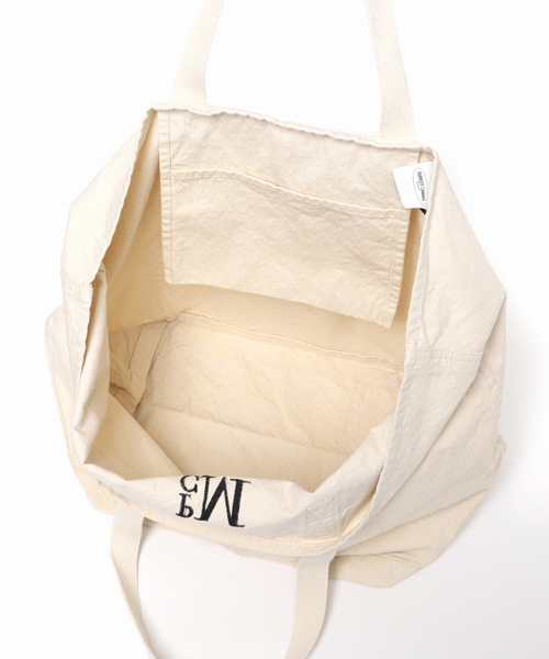 PARROTT CANVAS(パロットキャンバス)の「【PARROTT CANVAS/パロットキャンバス】ピーシーエム キャンバストート(トートバッグ・レディース・アイボリー・FREE)」の3枚目の写真
