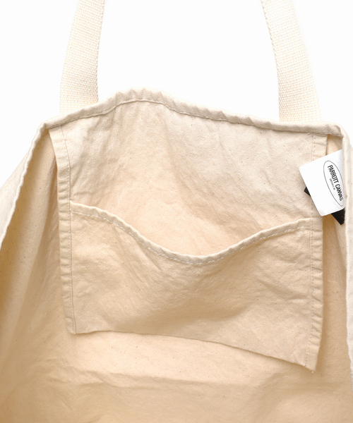 PARROTT CANVAS(パロットキャンバス)の「【PARROTT CANVAS/パロットキャンバス】ピーシーエム キャンバストート(トートバッグ・レディース・アイボリー・FREE)」の7枚目の写真