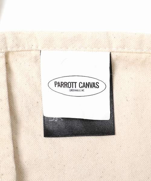 PARROTT CANVAS(パロットキャンバス)の「【PARROTT CANVAS/パロットキャンバス】ピーシーエム キャンバストート(トートバッグ・レディース・アイボリー・FREE)」の10枚目の写真