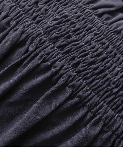 RANDA（ランダ）の「マルチウェイシャーリングブラウス（シャツ/ブラウス・レディース・ミント/ホワイト/ベージュ/ネイビー・FREE）」の12枚目の写真