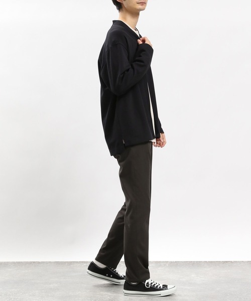 GLOBAL WORK Smile Seed Store（グローバルワーク スマイルシードストア）の「コットンプリントTシャツ長袖/984083（Tシャツ/カットソー・メンズ・ベージュ系その他/オフホワイト/チャコール・X-LARGE/LARGE/MEDIUM/SMALL）」の16枚目の写真