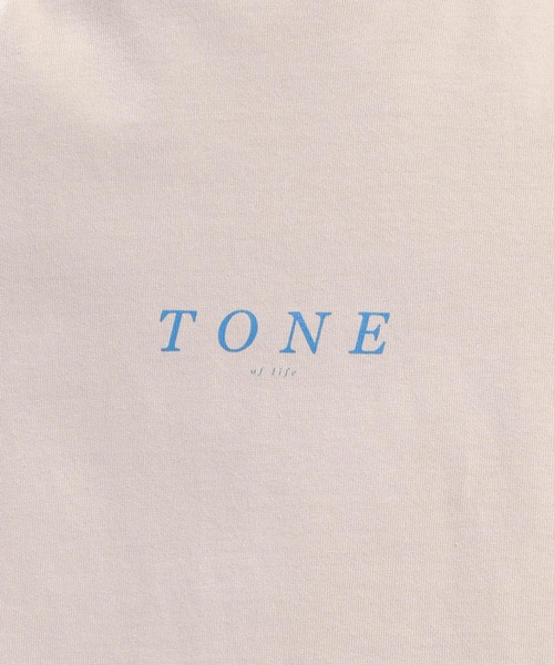 GLOBAL WORK Smile Seed Store（グローバルワーク スマイルシードストア）の「コットンプリントTシャツ長袖/984083（Tシャツ/カットソー・メンズ・ベージュ系その他/オフホワイト/チャコール・X-LARGE/LARGE/MEDIUM/SMALL）」の8枚目の写真