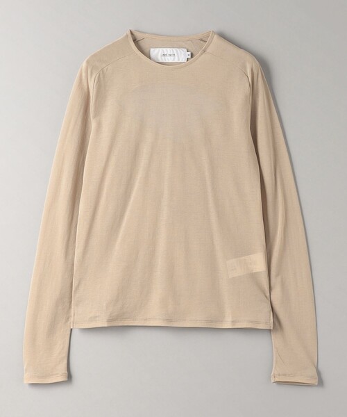 JANE SMITH / JOHN SMITH(ジェーンスミスジョンスミス)の「<JANE SMITH>シアーカットソー プルオーバー(Tシャツ/カットソー・レディース・ベージュ・38)」の1枚目の写真