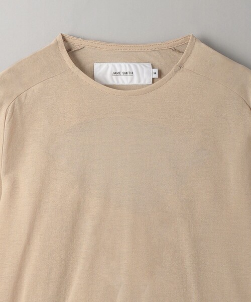 JANE SMITH / JOHN SMITH(ジェーンスミスジョンスミス)の「<JANE SMITH>シアーカットソー プルオーバー(Tシャツ/カットソー・レディース・ベージュ・38)」の8枚目の写真