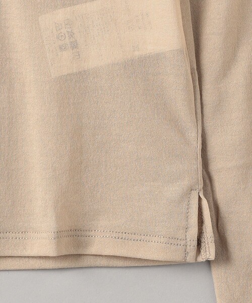 JANE SMITH / JOHN SMITH(ジェーンスミスジョンスミス)の「<JANE SMITH>シアーカットソー プルオーバー(Tシャツ/カットソー・レディース・ベージュ・38)」の6枚目の写真