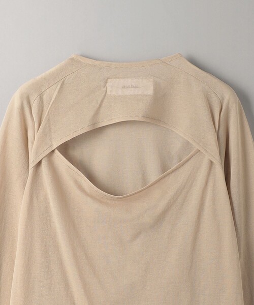 JANE SMITH / JOHN SMITH(ジェーンスミスジョンスミス)の「<JANE SMITH>シアーカットソー プルオーバー(Tシャツ/カットソー・レディース・ベージュ・38)」の5枚目の写真
