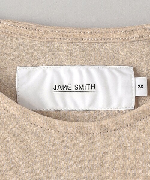 JANE SMITH / JOHN SMITH(ジェーンスミスジョンスミス)の「<JANE SMITH>シアーカットソー プルオーバー(Tシャツ/カットソー・レディース・ベージュ・38)」の3枚目の写真