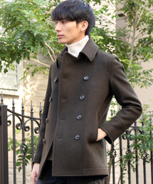 ABAHOUSE | MELTON　 PEA-COAT(LONG)(ピーコート)