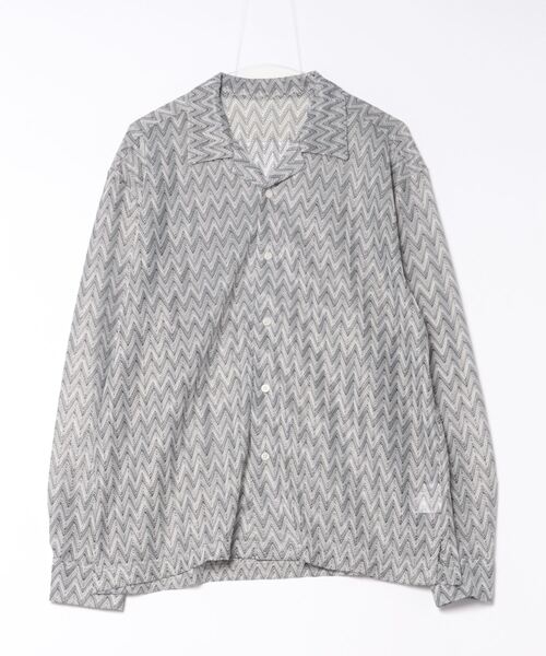 THISIS(ディスイズ)の「バルファスレース オープンシャツ(シャツ/ブラウス・メンズ・ブラウン/ブルー/ブラック・LARGE/X-LARGE/MEDIUM)」の7枚目の写真