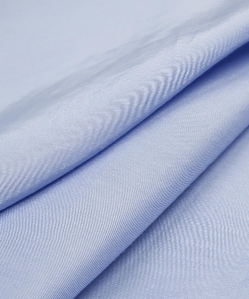 Social GIRL（ソーシャルガール）の「裾絞り襟付きシャツ（シャツ/ブラウス・レディース・ブルー/オフホワイト・M）」の4枚目の写真