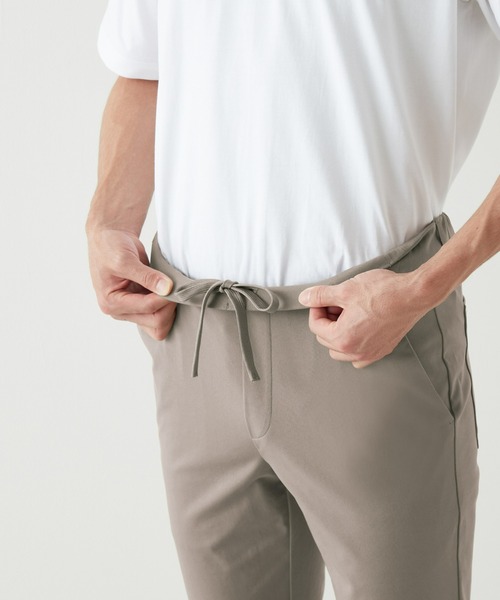 BODY WILD（ボディーワイルド）の「BODY WILD/ボディワイルド  ストレッチパンツ ライトテックストレッチ テーパード（その他パンツ・メンズ・サンドベージュ/ダークネイビー/ブラック/グレー・MEDIUM/LARGE/X-LARGE/L～LL）」の9枚目の写真