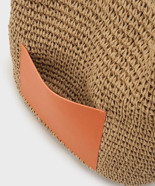 UNTITLED（アンタイトル）の「◆【WEB限定カラーあり／４色展開】ペーパーポケットショルダー（トートバッグ・レディース・グリーン系その他5/ベージュ系その他2/オレンジ系その他5/ブラック・99）」の15枚目の写真