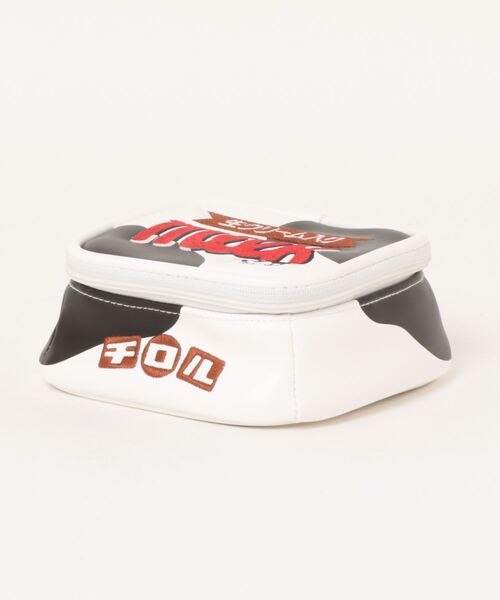 ACCOMMODE（アコモデ）の「チロルチョコ　ダイカットポーチ（ポーチ・レディース・ブラウン/ホワイト・FREE）」の3枚目の写真