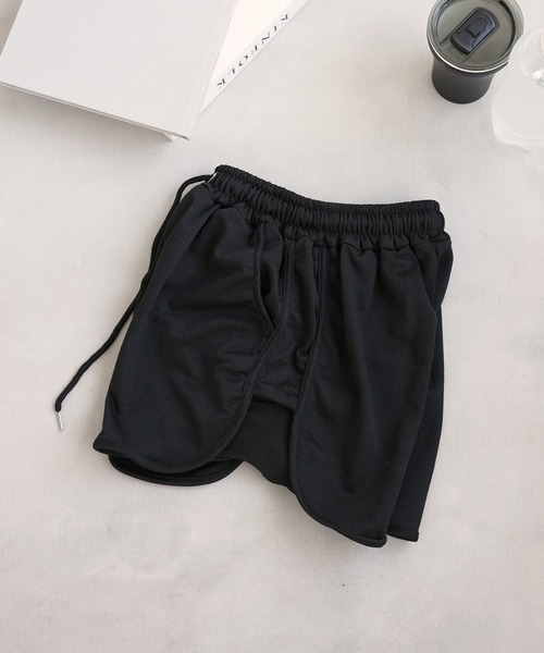 c.u.l（シーユーエル）の「スウェットショートパンツ culw660（その他パンツ・レディース・ブラック/グレー・L/M）」の6枚目の写真