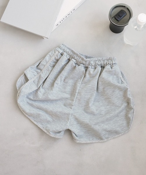 c.u.l（シーユーエル）の「スウェットショートパンツ culw660（その他パンツ・レディース・ブラック/グレー・L/M）」の8枚目の写真