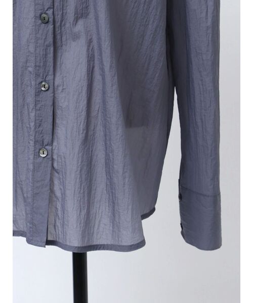 VEQUM（VEQUM）の「【VEQUM】OVER SHEER SHIRT（シャツ/ブラウス・レディース・グレー/パープル/アイボリー・FREE）」の16枚目の写真