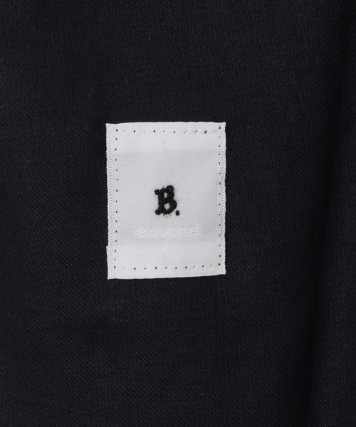 EDIFICE LA BOUCLE（エディフィスラブークル）の「【LA BOUCLE / ラブ―クル】ACE サテン イージーパンツ（スラックス・メンズ・ブラック/ブラウン/ネイビー・FREE）」の16枚目の写真