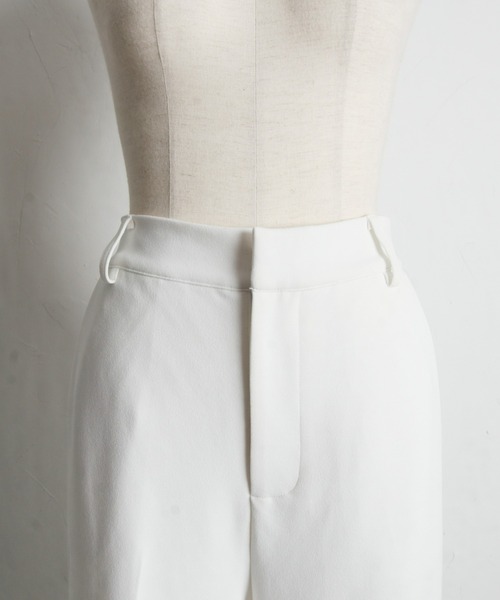 &. NOSTALGIA（アンドドットノスタルジア）の「【ZOZO限定】@reeechan419コラボ テーパードパンツ ★TALLサイズあり（その他パンツ・レディース・オフホワイト/ブラック・TALL/M）」の22枚目の写真