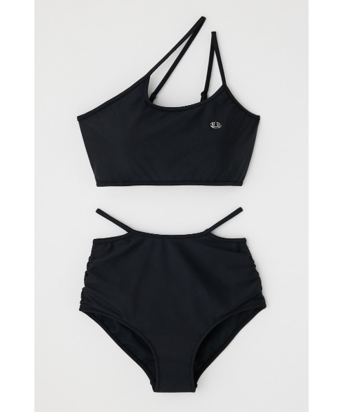 LAGUA GEM（ラグアジェム）の「METAL MOTIF 2PIECE スイムウェア（水着・レディース・ライトブルー/ブラック/ホワイト・FREE）」の2枚目の写真