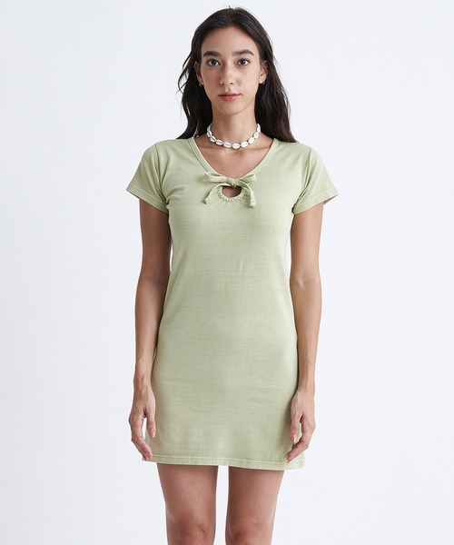 ROXY（ロキシー）の「VIVA ROXY/ロキシー2WAYワンポイントロゴタイトミニワンピース（ワンピース・レディース・レッド/グリーン/ホワイト/ブラック・MEDIUM/LARGE/SMALL）」の22枚目の写真